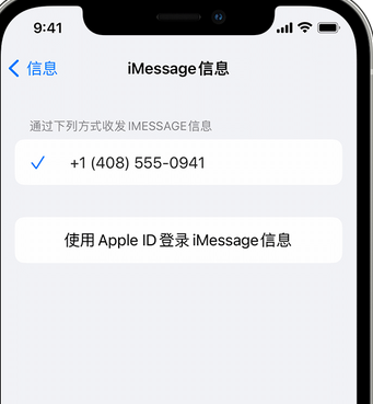 通川apple维修iPhone上无法正常发送iMessage信息 