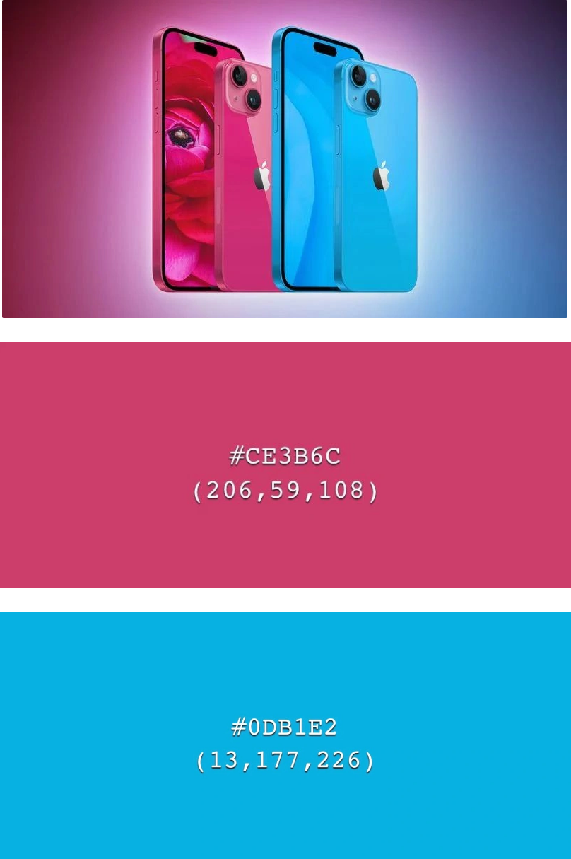 通川苹果维修网点分享iPhone 15 系列手机有哪些配色 