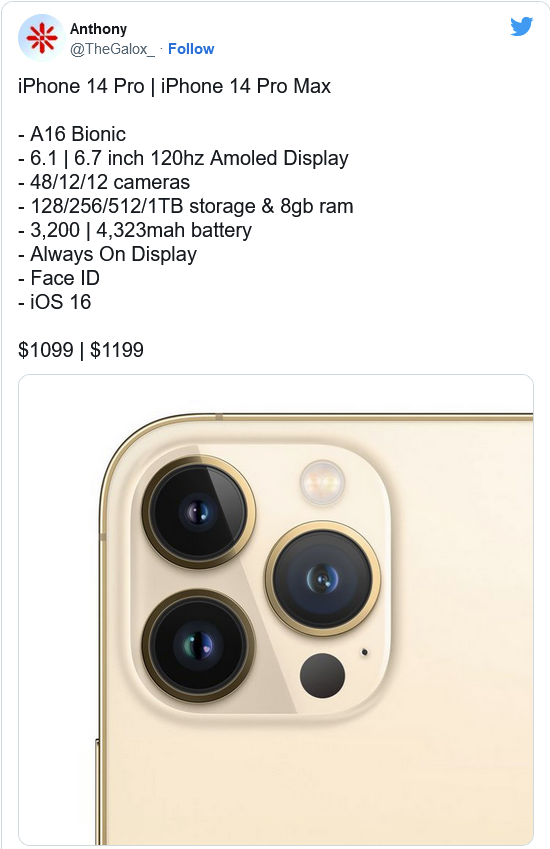 通川苹果14维修分享iPhone 14全系涨价 