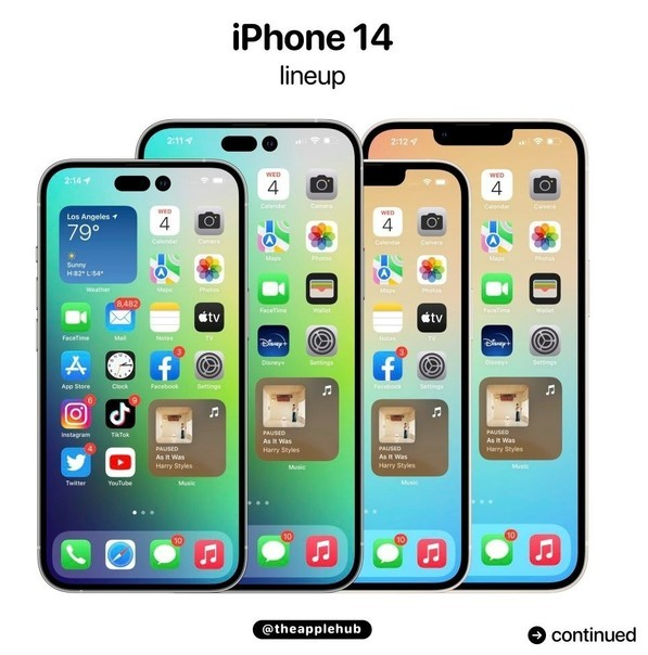 通川苹果14维修分享iPhone 14全家福 