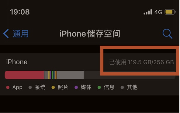 通川苹果13维修分享iPhone13如何查看剩余内存 