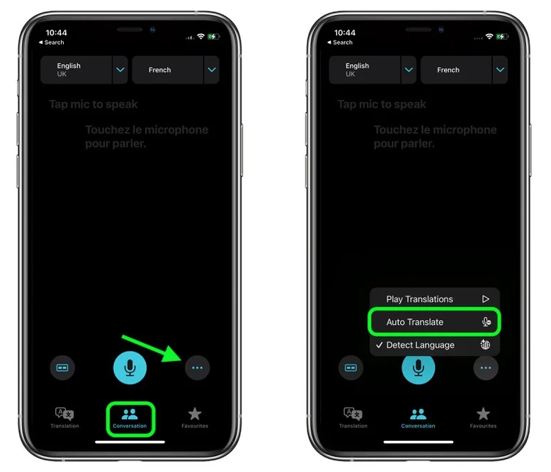 通川苹果手机维修分享iOS 15 “翻译” App 新改进 